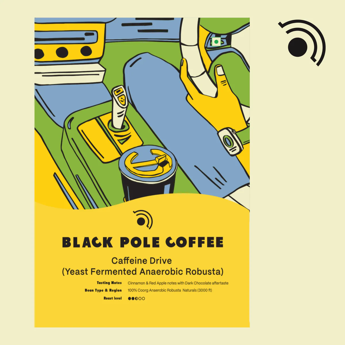 Black Pole Coffee Single Estate Coffee Caffeine Drive