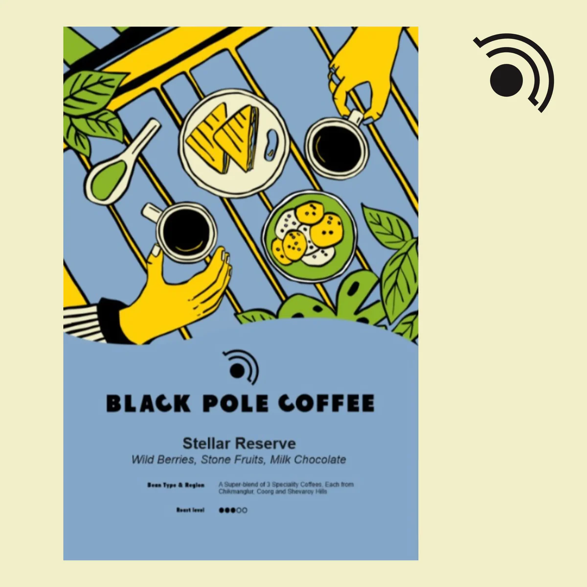 Black Pole Coffee Stellar Reserve